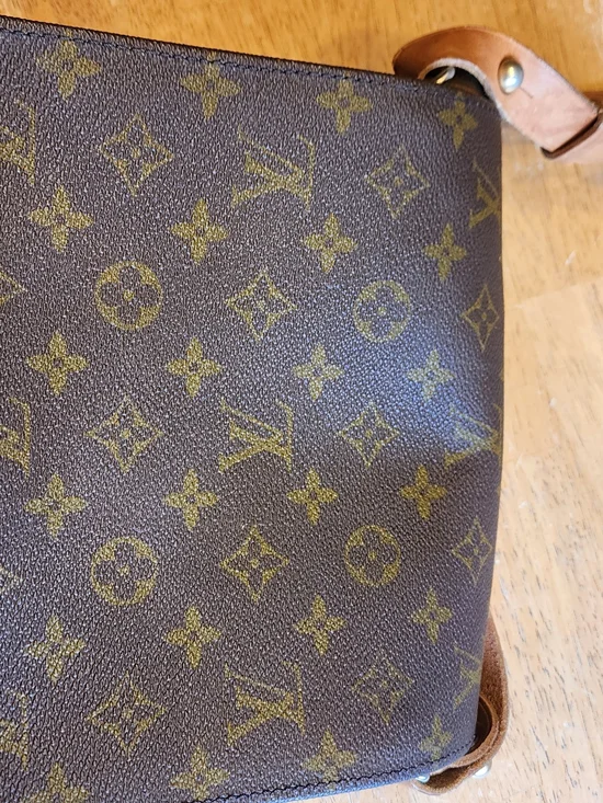 Louis Vuitton Cartouchiere Shoulder Bag MM Brown Leather - Picture 11 of 16